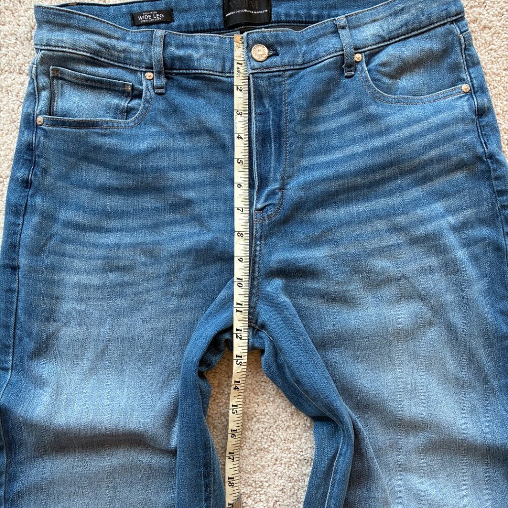 White House Black Market High Rise Blue Jeans - Picture 13 of 15